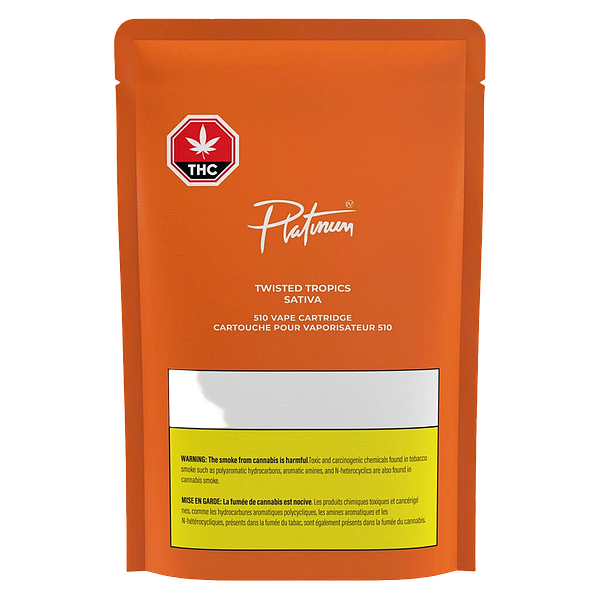 Platinum - Twisted Tropics 510 Thread Cartridge