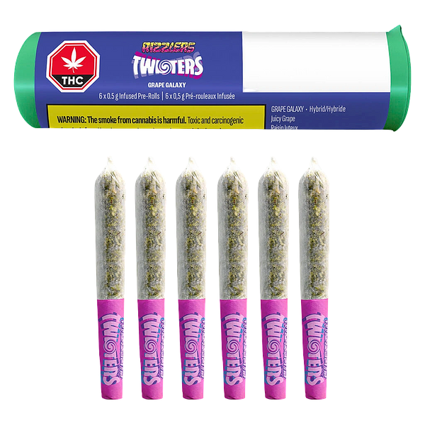 RIZZLERS - Twisters Grape Galaxy Infused Pre Roll