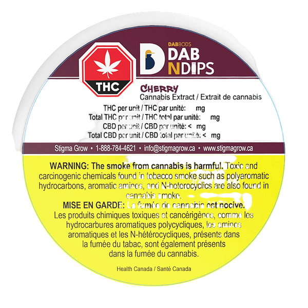 Dab Bods - Dab N Dips Cherry