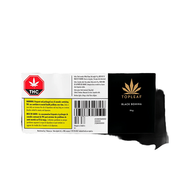 Top Leaf - Black Domina