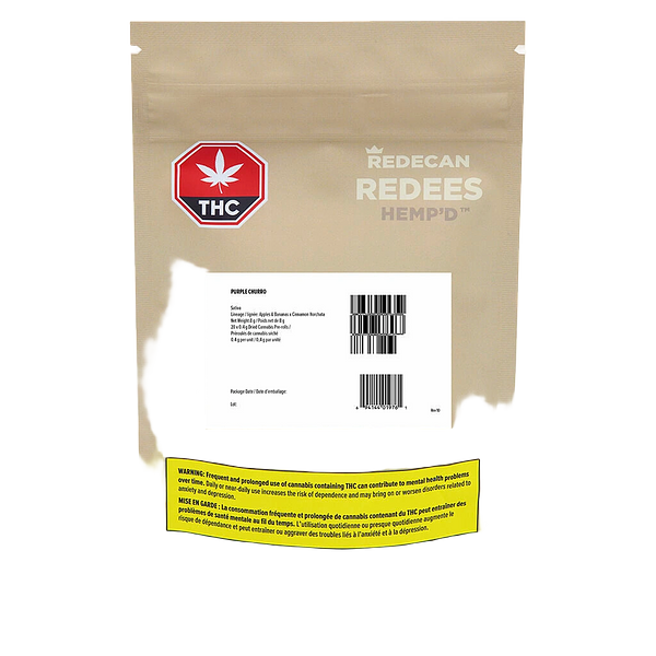 Redecan - Purple Churro Redees Hemp'd Pre-Roll