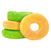 Olli O's - Sour Kiwi & Mango THC/CBG/CBD