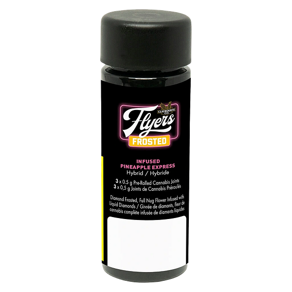 Claybourne - Flyers Frosted Infused Pineapple Express Pre-Rolls