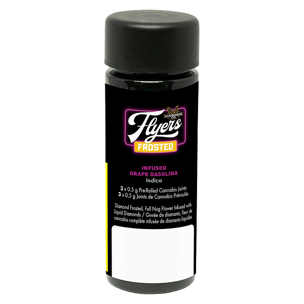 Claybourne - Flyers Frosted Infused Grape Gasolina Pre-Rolls