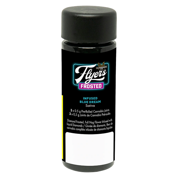 Claybourne - Flyers Frosted Infused Blue Dream Pre-Rolls