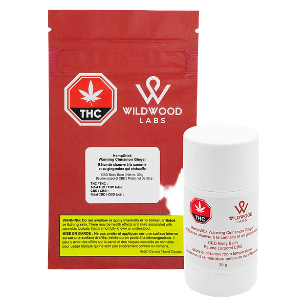 Wildwood Labs - HempStick: Warming Cinnamon Ginger