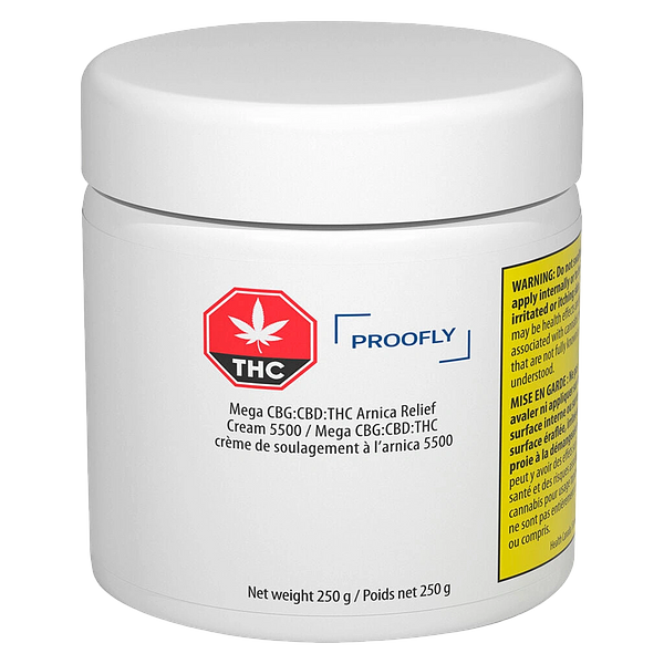 Proofly - Mega CBG:CBD:THC Arnica Relief Cream 5500