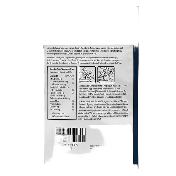 Edison Sonics - Red Razz Chiller