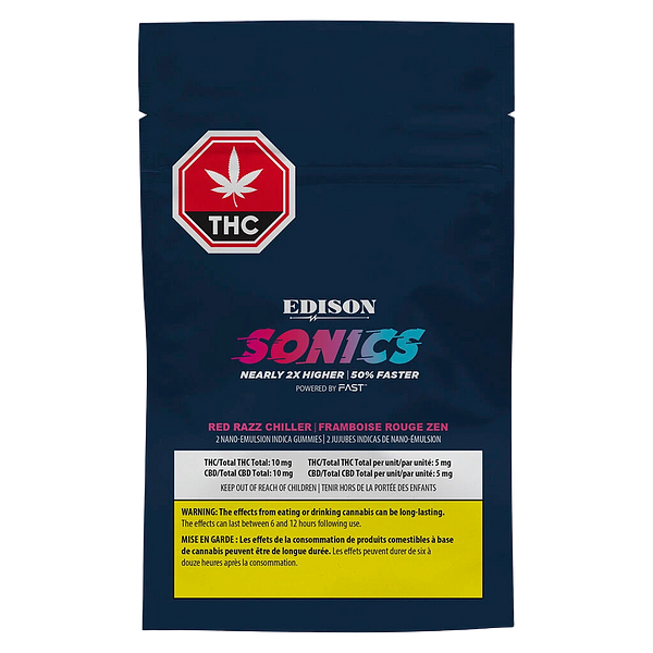 Edison Sonics - Red Razz Chiller