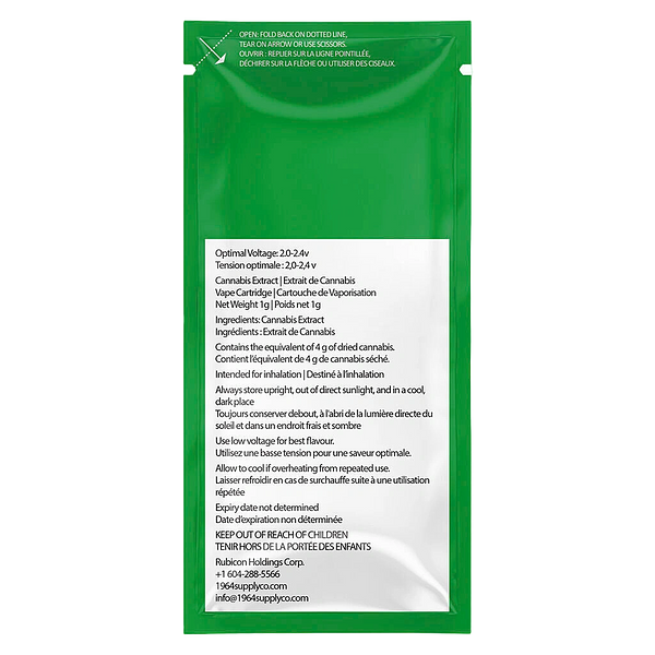 1964 - Cleopatra FSE Resin 510 Thread Cartridge