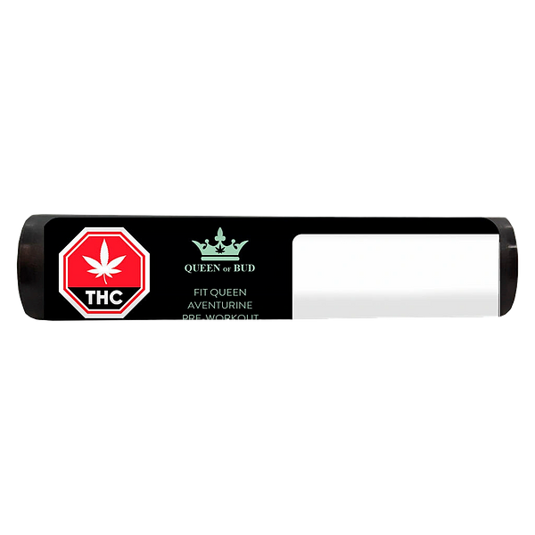 Queen of Bud - Fit Queen Aventurine Pre-Workout Infused Pre-Roll