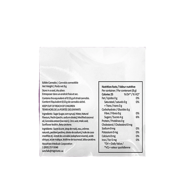 HighXotic - Tenten Caribbean Chill Live Rosin Gummy