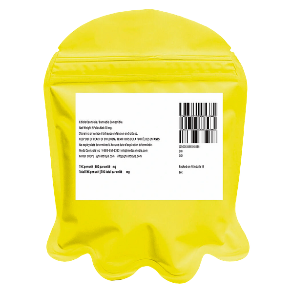 Ghost Drops - Sour Gshuz Ghost Gummies (Strawberry)