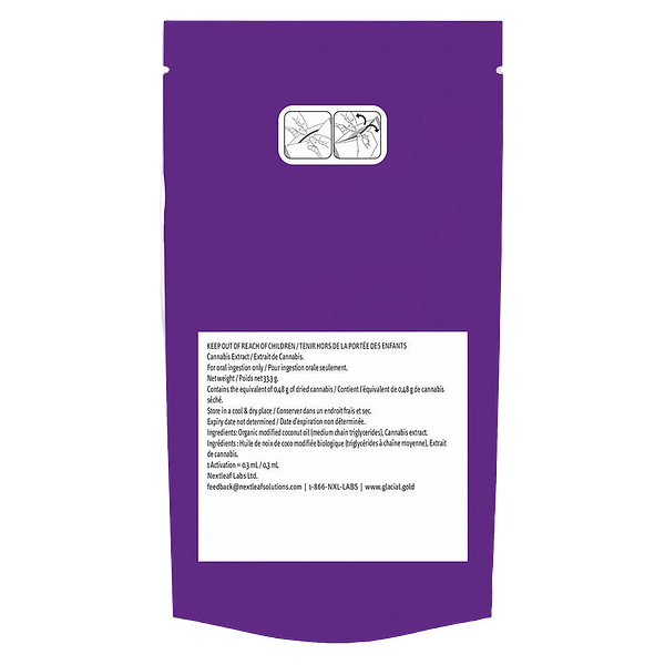 Glacial Gold - Atmosphere Cbn:Thc 15:15 Oil Drops