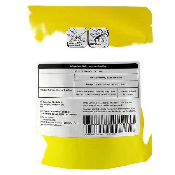 BC 1/2 OZ - French Toast