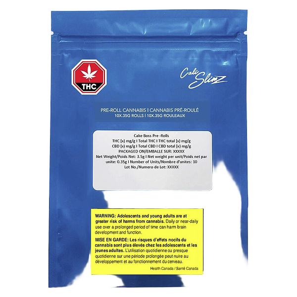 Cali Slimz - Cake Boss Pre Roll