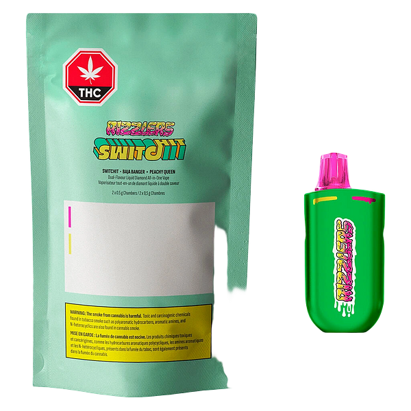 RIZZLERS - Switchit Baja Banger + Peachy Queen All In One Vape