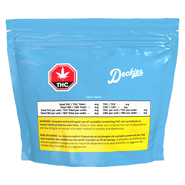 Deckies - Frosty Berry THC Pouches