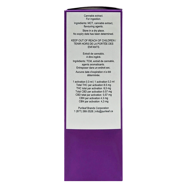 TYTAN Dope Drops - 2:1 THC:CBN Chill Drops - Grape