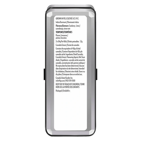 Riptides - Lime Cranfusion Infused Pre-Roll