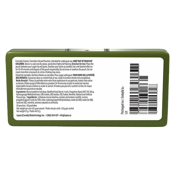 Proofly - Daily THC-Free Mint Relief Dips