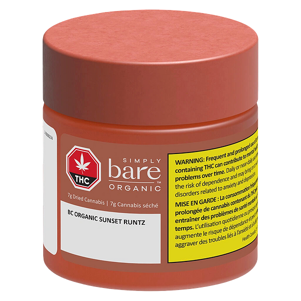 Simply Bare - BC Organic Sunset Runtz