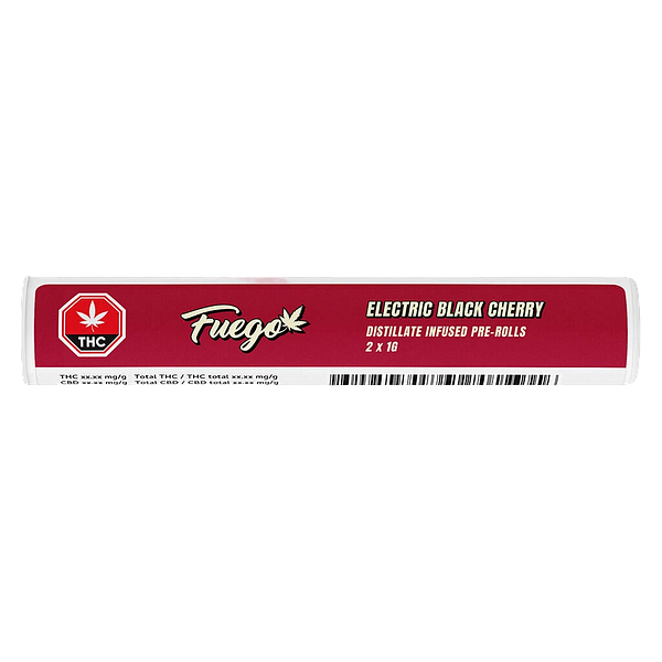 Fuego - Electric Black Cherry Distillate Infused Pre-Roll
