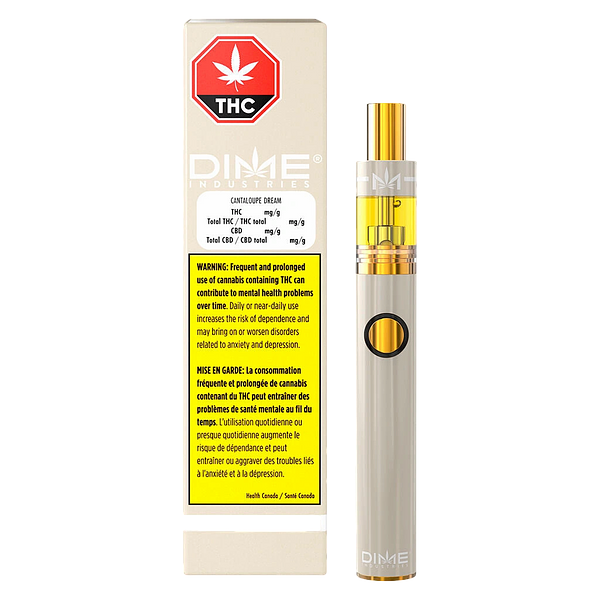 Dime Industries - Cantaloupe Dream - Liquid Diamond Disposable Vape