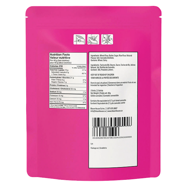 Baked Babes - Vanilla Shortbread Cookie