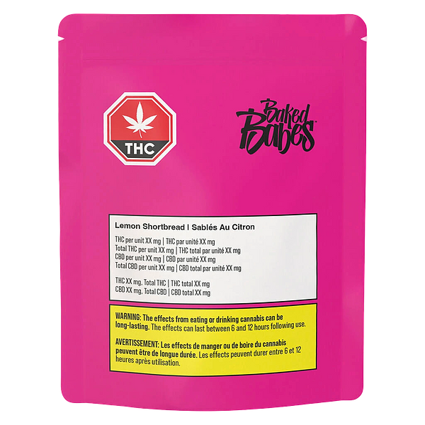 Baked Babes - Lemon Shortbread Cookie