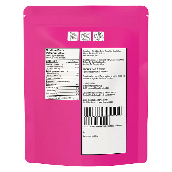 Baked Babes - Lemon Shortbread Cookie