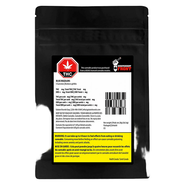 Independent Front - Blue Razzlers