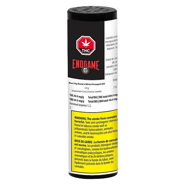 Endgame - Blue City Diesel X White Pineapple AIO Disposable