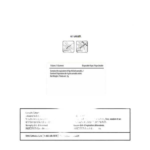 GREAZY - Lemonatti Liquid Diamond All In One Vape