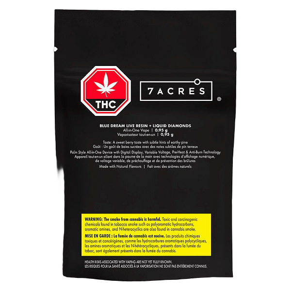 7ACRES - Blue Dream Live Resin + Liquid Diamonds AIO