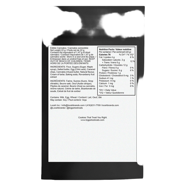 Big Pete's Treats - Maple Cannabutter Cookie