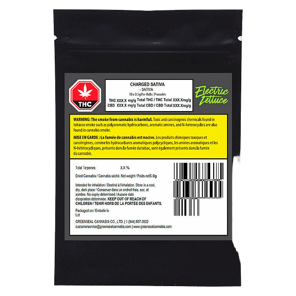 Electric Lettuce - Charged Sativa Pre Roll