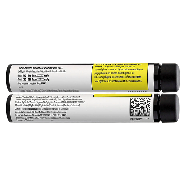 Double J's Terpnami - Pink Donuts Distillate Infused Pre Roll