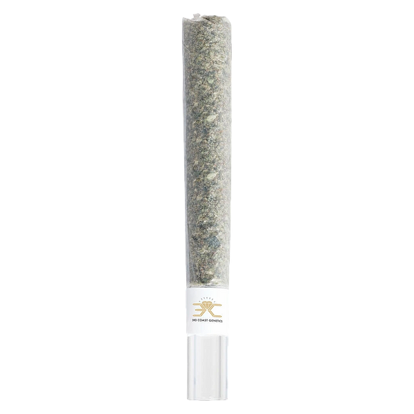3rd Coast Genetics - The Dark Side Glass Tip Pre-Roll Diamond Infused