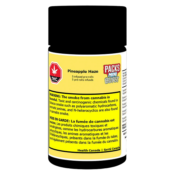 Packs - Mini Burst Pineapple Haze Infused Pre-Roll