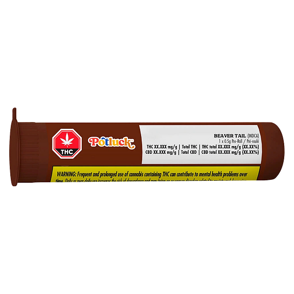Potluck - Beaver Tail Pre-Roll