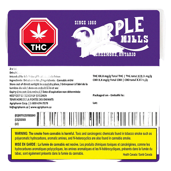 Purple Hills - Sour Gorilla Pre-Roll