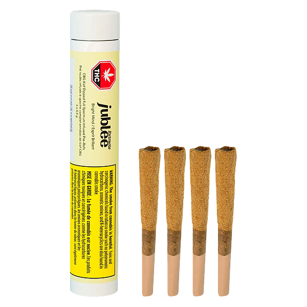 Jublee Extracts - Bright Mind - Cbg Kief Dipped Full Spectrum Infused Pre Roll