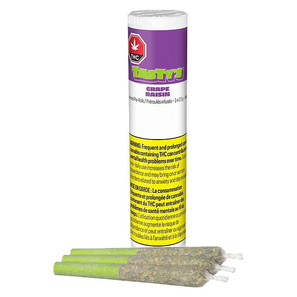 Tasty's - Grape Diamond Infused Pre-Roll