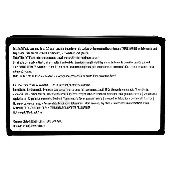 Tribal - Bubble Up Trifecta Infused Pre Roll