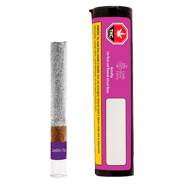 Castle Rock Farms - Gastropop Live Resin & Diamond Infused Blunt