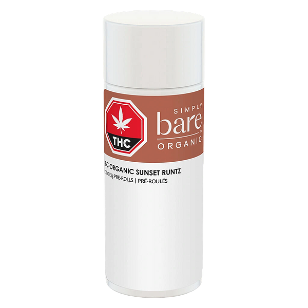 Simply Bare - Bc Organic Sunset Runtz Pre Roll LTO