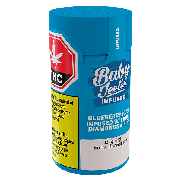 Jeeter - Baby Jeeter Infused Blueberry Kush Pre-Rolls