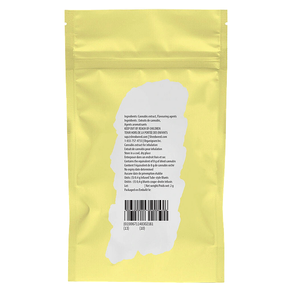 SHRED - Pineapple Kush Heavy Slims Infused Pre Roll