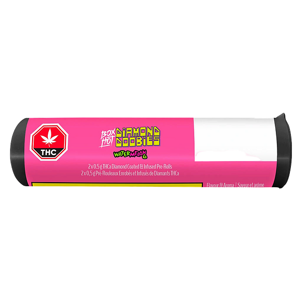 BOXHOT - Diamond Doobies - Watermelon G Infused Pre Roll